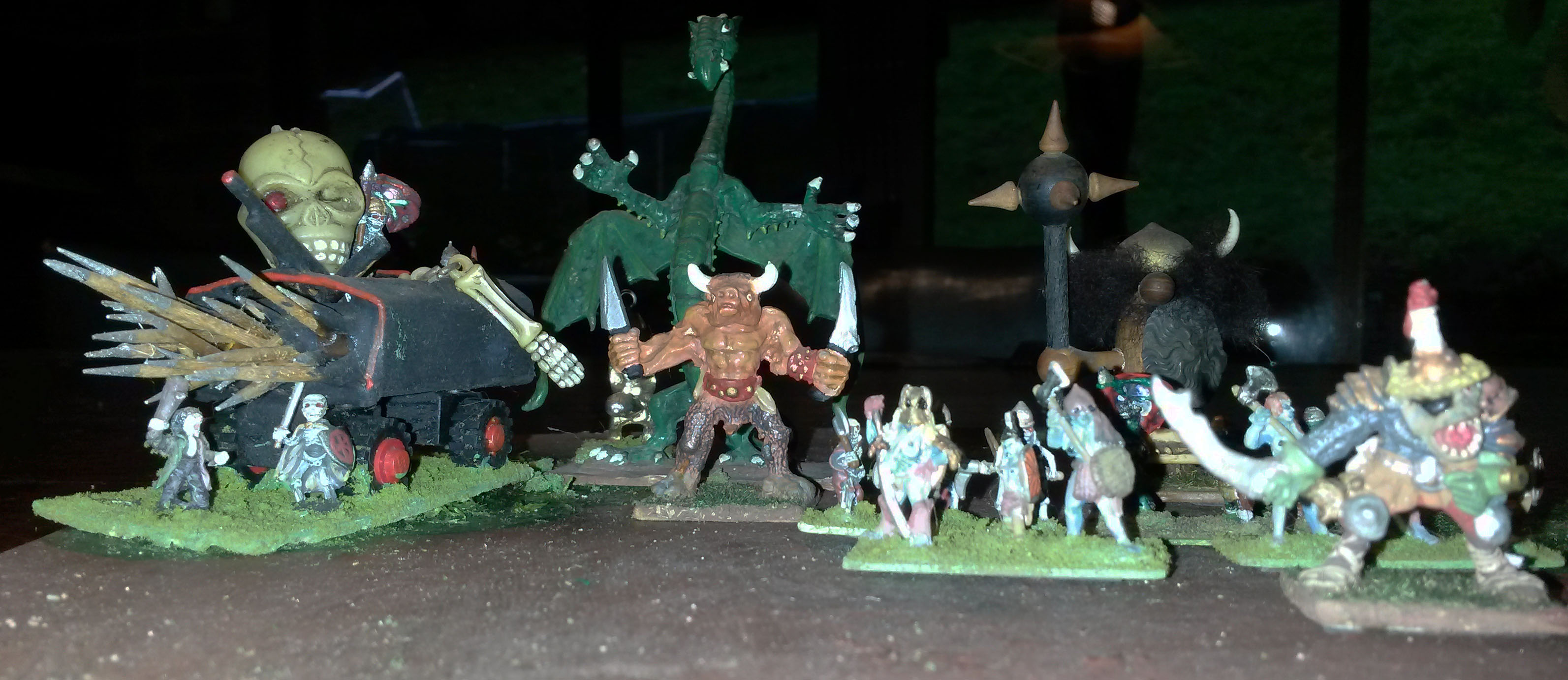 Some of my Warhammer Armies from the 1980's
